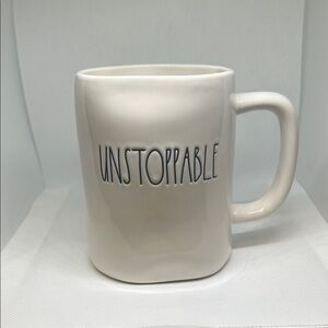Unstoppable White Ceramic Mug